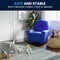 Flash Furniture Kids Recliner, 25" to 39" x 28", Upholstery Color: Blue BT-7950-KID-BLUE-GG - alternate 7